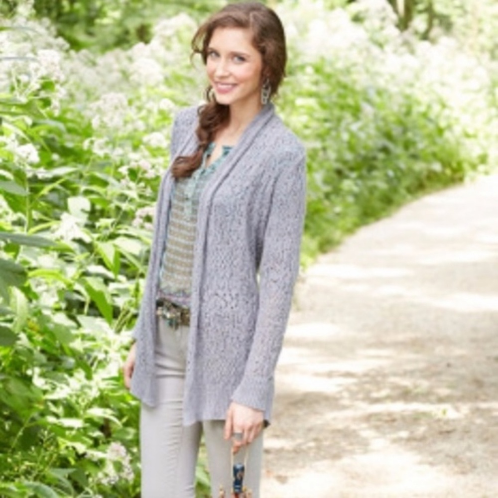 Matilda Jane Open Front Pixie Dust Knit Cardigan